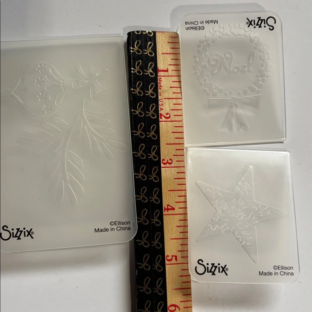 Sizzix set embossing